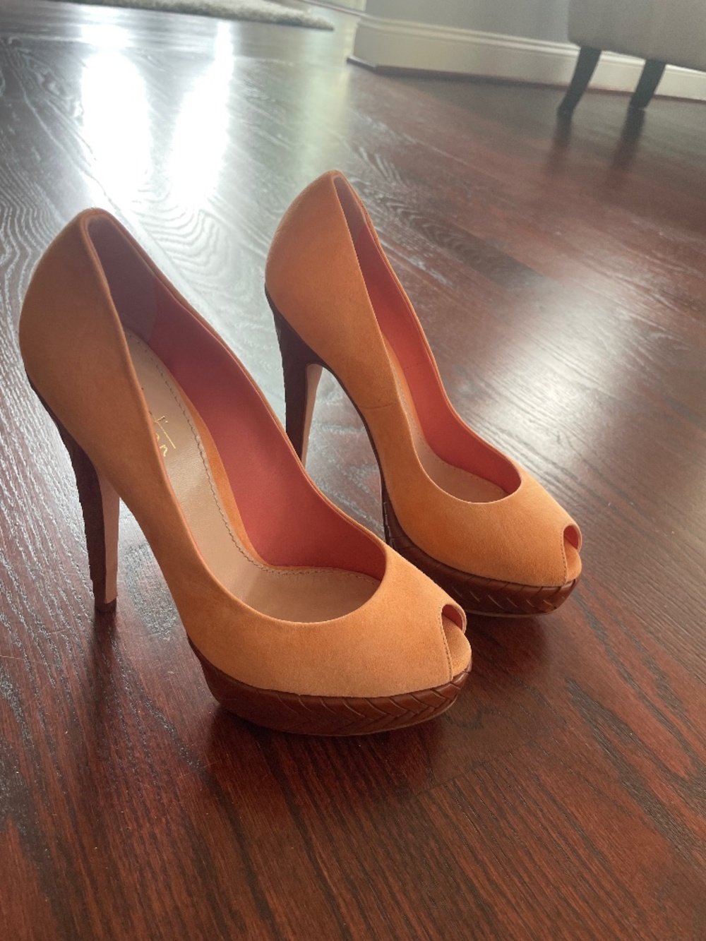 Sebastian Milano Peep Toe Wedge